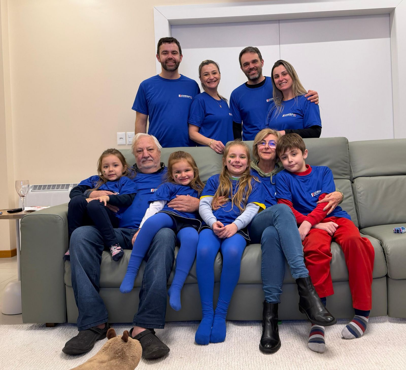 Família Corfap reunida